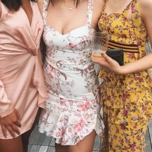 Floral Dress with Removable belt